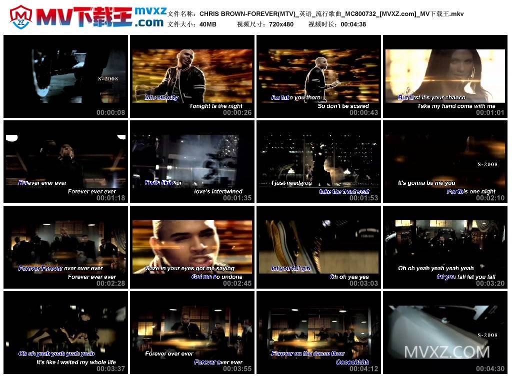 CHRIS BROWN-FOREVER(MTV)_英语_流行歌曲_MC800732